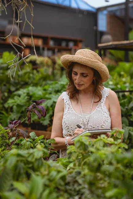 Beginner Gardener Observing The Sun's Path In Their Backyard
