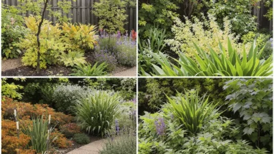 Beginner's checklist for analyzing hot, windy, or humid yard microclimates with sun, wind, and moisture symbols